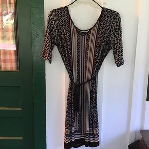 Mlle Gabrielle Geometric Dress